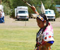 Wind River Indian Dancer doing the jangle dance
