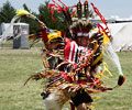 Wind River Indian doing the Frantic Dance