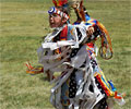 Wind River Indian Dancers doing the Grass Dance