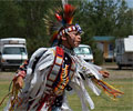 Wind River Indian Dancers doing the Chicken Dance