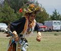Wind River Indian Dancers doing the Chicken Dance