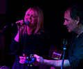 Lindsey Jean Cartier singing with Scott Allen on guitar