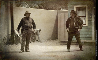 Gunfight at the OK Corral in Tombstone, AZ