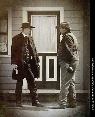 Gunfight at the OK Corral in Tombstone, AZ