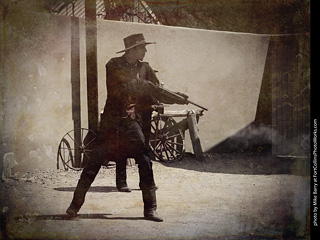 Gunfight at the OK Corral in Tombstone, AZ