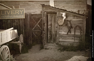 North End Setup at Old Tucson