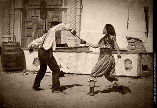 Stunt Show in Old Tucson