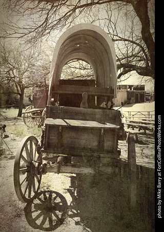 Vehicles in Old Tucson