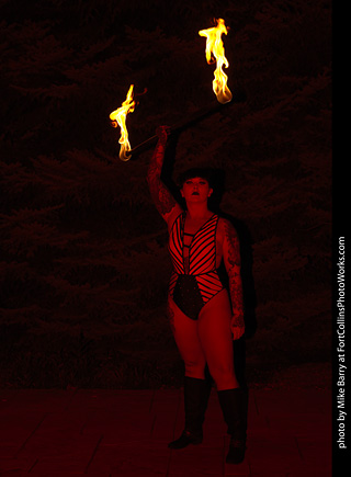 Megan - Fire Performer