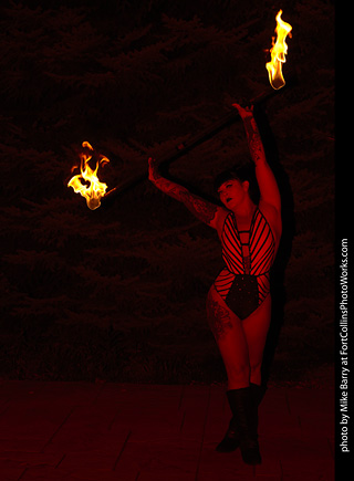 Megan - Fire Performer