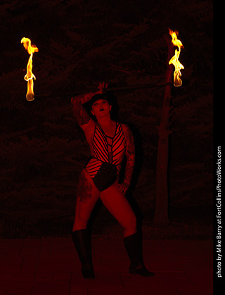 Megan - Fire Performer