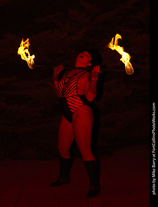 Megan - Fire Performer