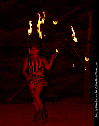 Stephanie - Fire Performer