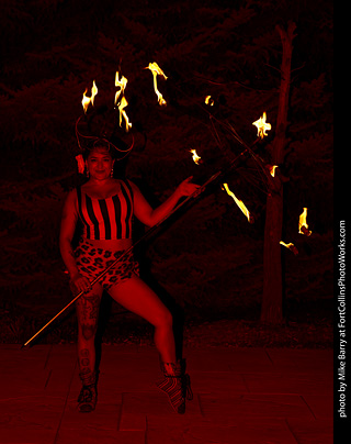 Stephanie - Fire Performer