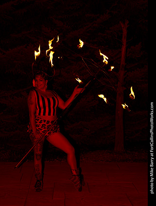 Stephanie - Fire Performer