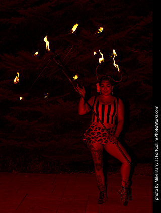 Stephanie - Fire Performer