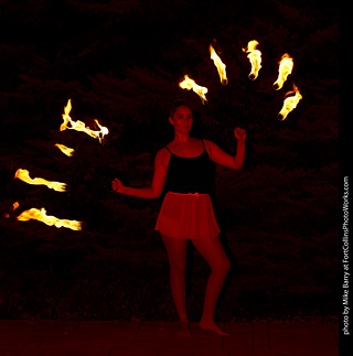 Diana - Fire Performer