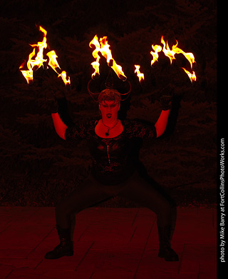 Emily - Fire Performer