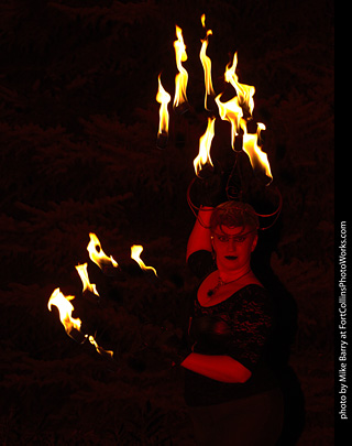 Emily - Fire Performer