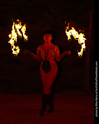 Megan - Fire Performer