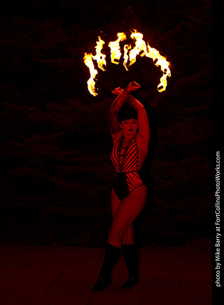 Megan - Fire Performer