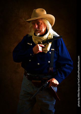 Old Western model shoot