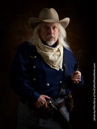 Old Western model shoot