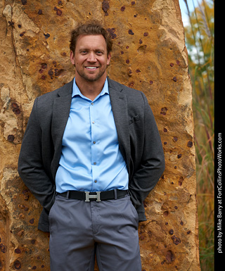 Tony in The Rock Garden