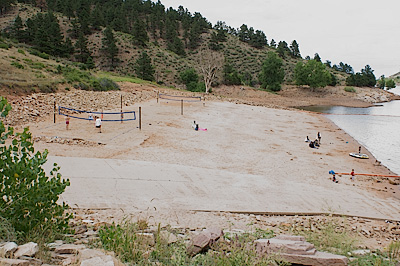 South Bay Swim Beach at Horsetooth Reservoir