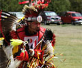 Wind River Indian doing the Frantic Dance