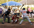 Cheyenne Grizzly at bat