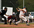 Cheyenne Grizzly gets a base hit