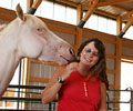 Cloud and Kris at Four Directions Horse Farm