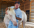 Cloud and Will at Four Directions Horse Farm