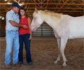 Cloud, Will and Kris at Four Directions Horse Farm