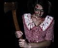 Lizzie Borden at Morbid Nights Haunted House