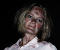 beautiful girl victim at Morbid Nights Haunted House