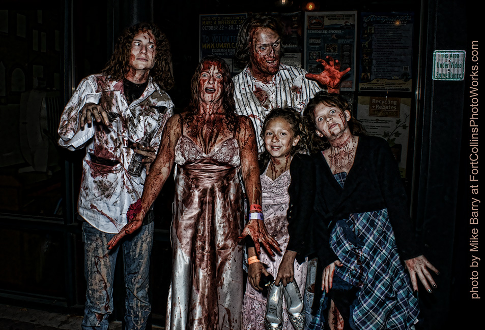 Carrie and the zombies