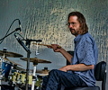 Mark Raynes on drums