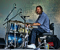 Mark Raynes on drums