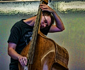 Myles Sloniker on bass