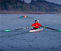 Horsetooth Ache rowing race 2-man boat