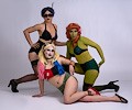 Catwoman, Poison Ivy and Harley Quinn