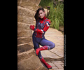 Eva as Spiderman