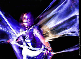 Meagan - spiderweb model shoot