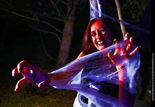 Meagan - spiderweb model shoot