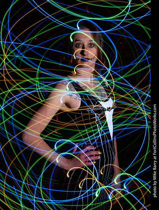 Meagan - spiderweb model shoot