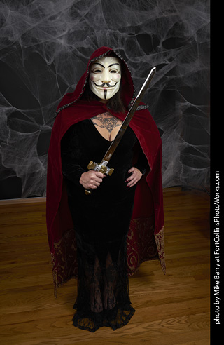 Morticia Addams shoot - Amy