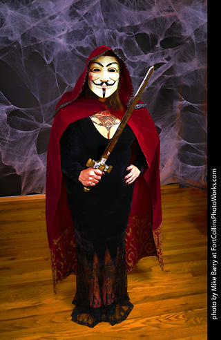 Morticia Addams shoot - Amy