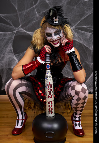 Freddy Krueger/Harley Quinn model shoot - Mandy